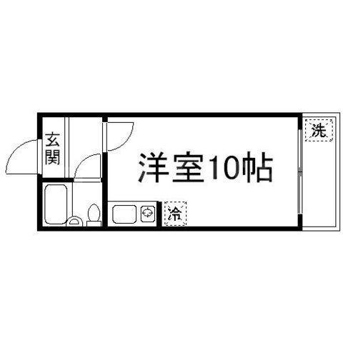 フォレストコートⅠ番館の間取り