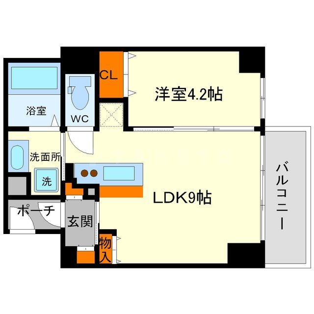イーストコア新大阪の間取り