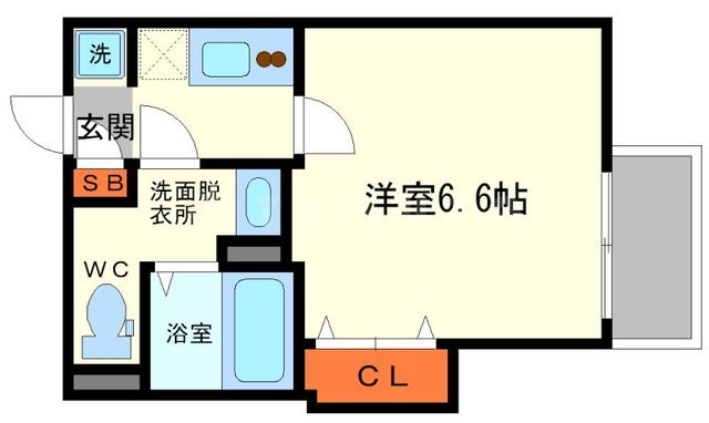 フレンシアノイエ東三国の間取り