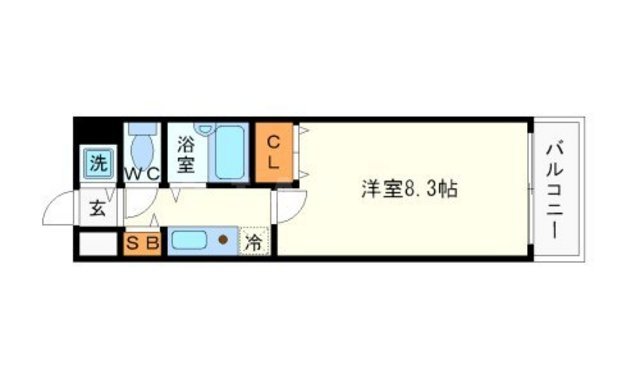 新大阪セレニテの間取り