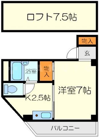 プランドールSakaeの間取り