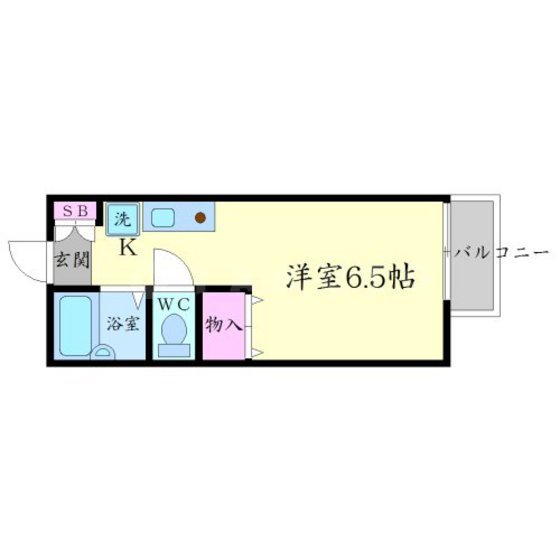 パークハイムの間取り