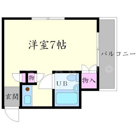 エバンスビルの間取り