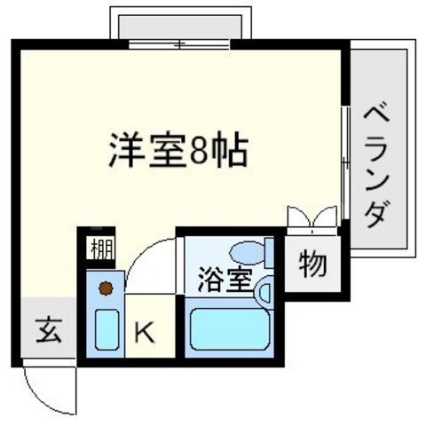 エバンスビルの間取り