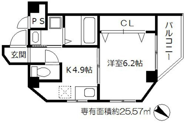 メゾンドアヴェルIIIの間取り