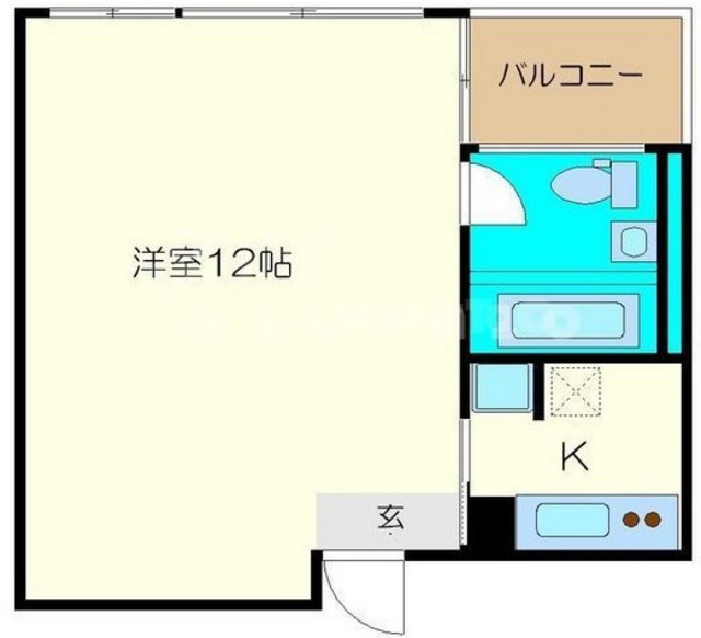 アクアプレイス大阪レジェンドIIの間取り