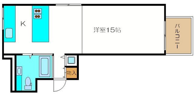 アクアプレイス大阪レジェンドIIの間取り