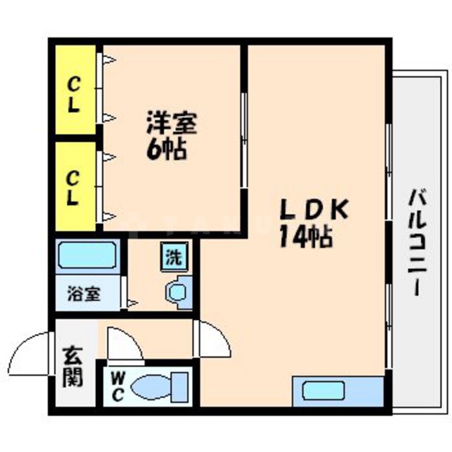 T・モンレポの間取り