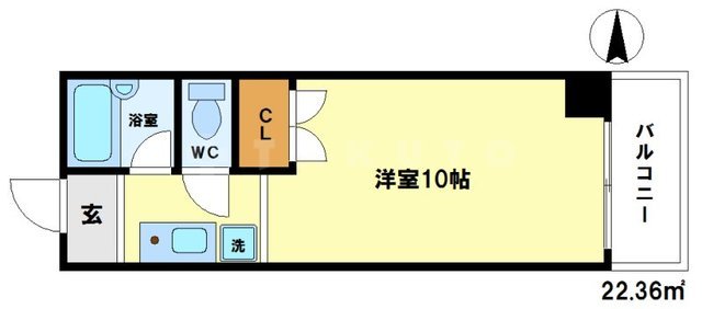 ボヌールリーブ・Tの間取り