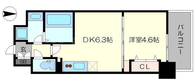 アーバネックス同心の間取り