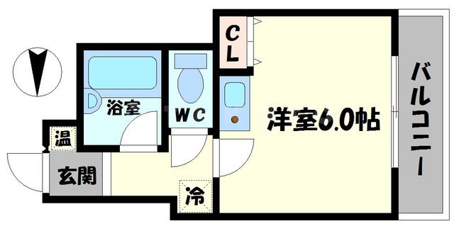 宮原の完工年月(1997年3月)築の賃貸マンションの間取り
