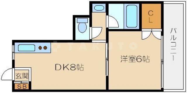 カーサ・ソレアードの間取り