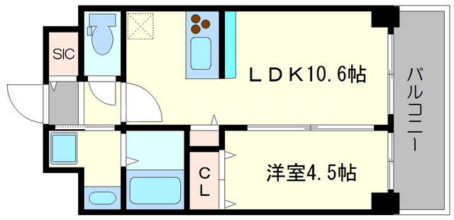 エリジオンⅡの間取り
