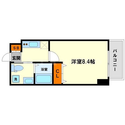 パークヒルズ東三国Visionの間取り