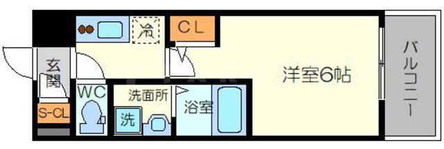 エスリード新大阪グランゲートサウスの間取り