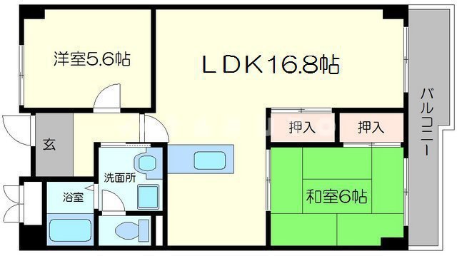 グランディール小山の間取り