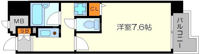 プレサンス新大阪の間取り