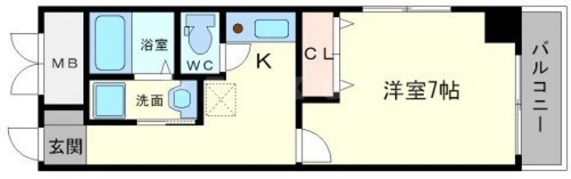 IF都島の間取り