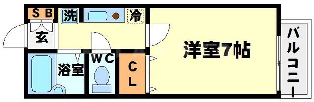 Hyde Park Iの間取り