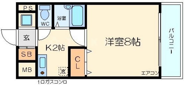 エクセレント上新12の間取り