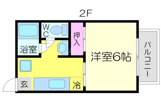 ハイツフローラムの間取り
