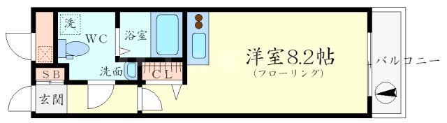 プラスコート西豊川の間取り