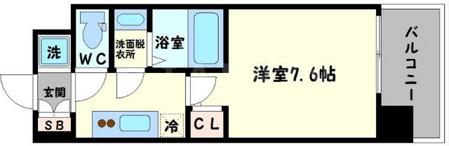 リッツ加島の間取り