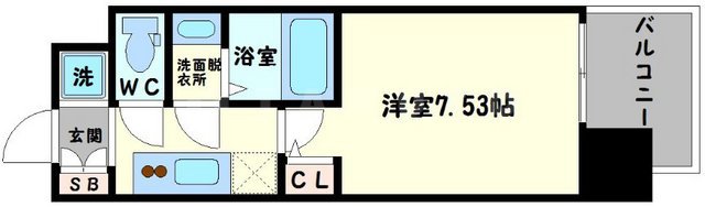 リッツ加島の間取り