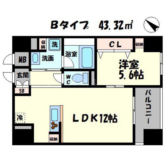 MBC RESIDENCEの間取り