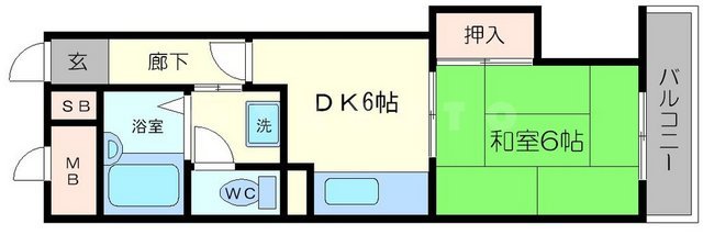 シャンティマサノの間取り