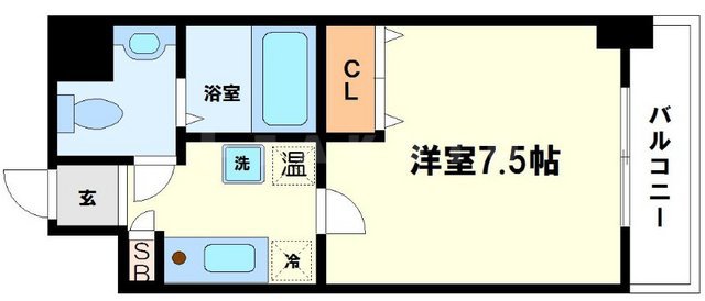 カーサ あわじの間取り
