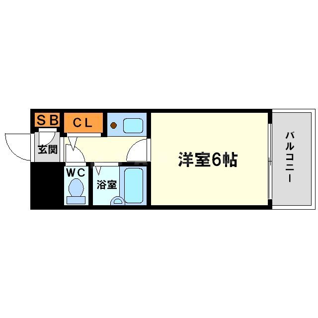 リアライズ西淡路の間取り