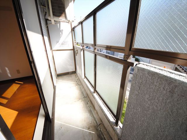 12/24 バルコニー