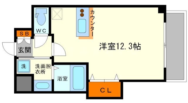 ユーズ3番館の間取り
