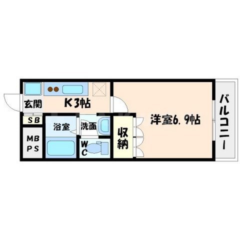 パルハイムIIの間取り