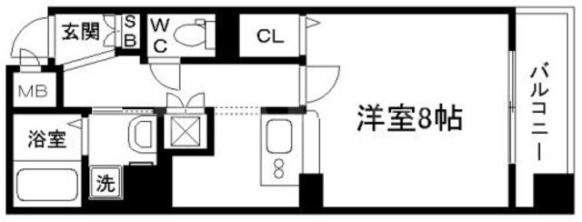 サンパティークの間取り