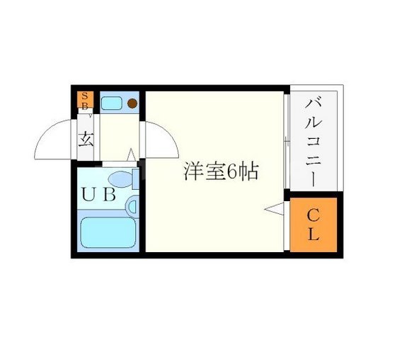 スリーデイズ新大阪の間取り