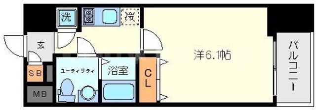 エスリード北大阪レジデンスの間取り