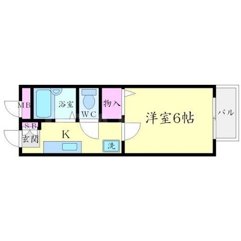 ソレーユ小野原の間取り