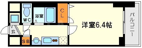 プレサンス新大阪クレスタの間取り