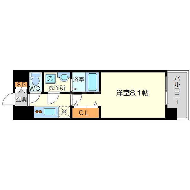 アドバンス新大阪Ⅴの間取り