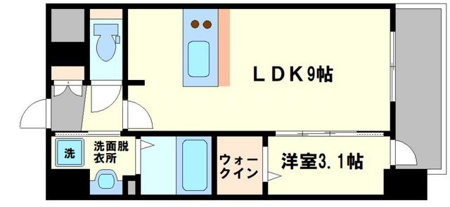 プレサンス塚本ミッドマークの間取り