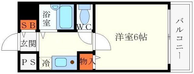 クレハタワーズ東中島の間取り