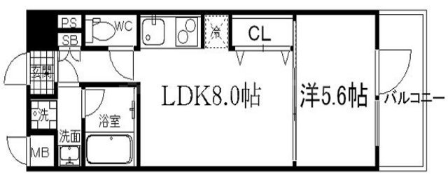 MDI三国コートの間取り