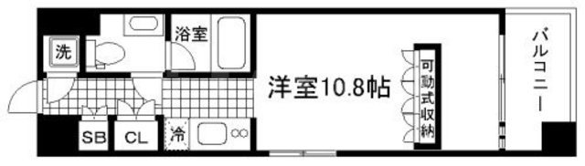 デュオン新大阪レジデンスの間取り