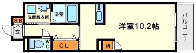 プレサンス新大阪ステーションフロントの間取り