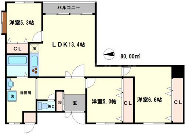 プライムアークの間取り