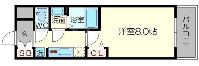 PHOENIX新大阪の間取り