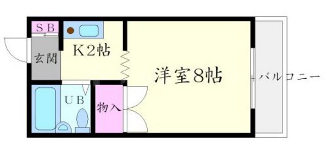 シャルムハイツ小野原の間取り