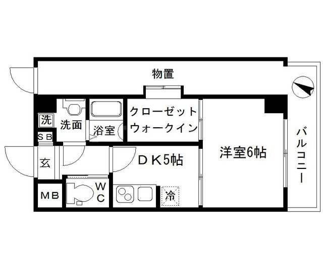 プレジールの間取り